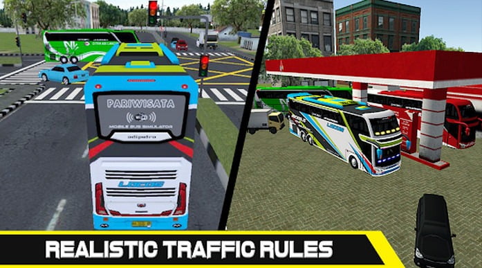 Mobile Bus Simulation Game