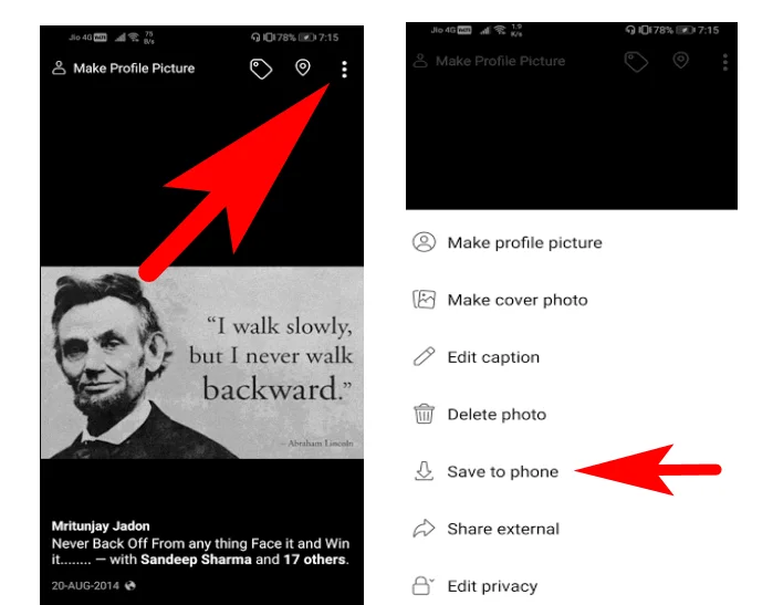 download all facebook photos