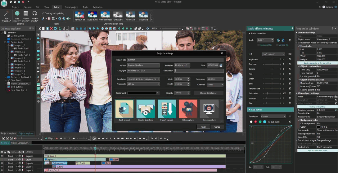 how to use VSDC Free Video Editor