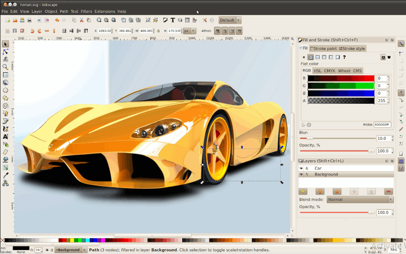 how to use inkscape in windows