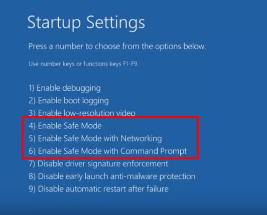 how to enable safe mode in windows 10