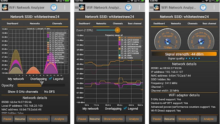 WiFi Analyzer Application