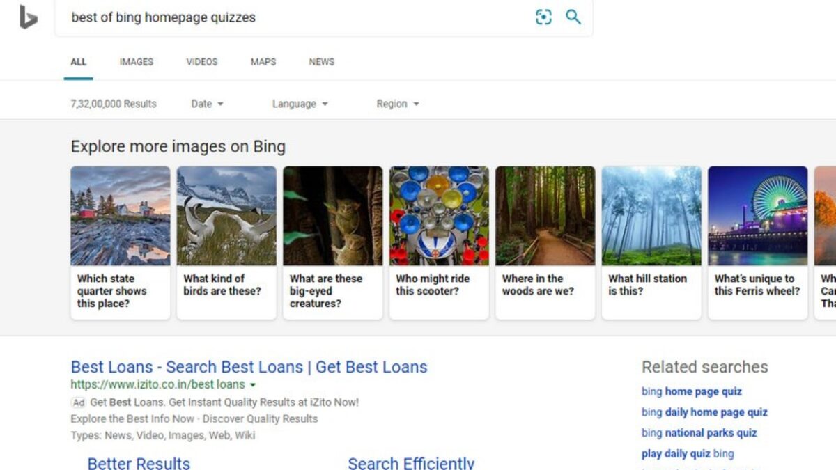 The Best Of Bing Homepage Quizzes In 2021 Keepthetech