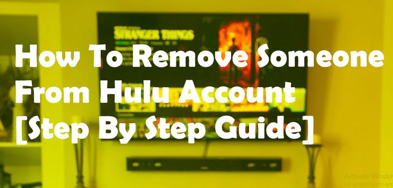 remove friend from hulu account