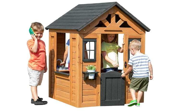 Backyard Discovery Sweetwater All Cedar Wooden Playhouse