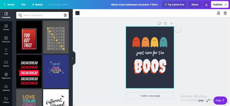 How To DesignT-Shirt In Canva