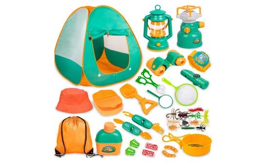 Meland Kids Camping Set with Tent 20pcs