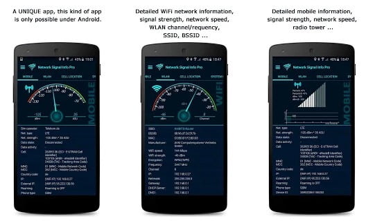 Network Signal Info app