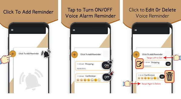 Voice Reminder App