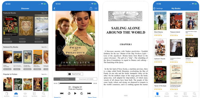 Audiobooks and eBooks