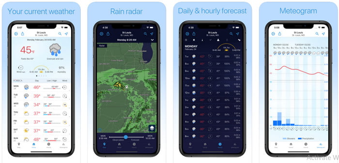 forcea weather app