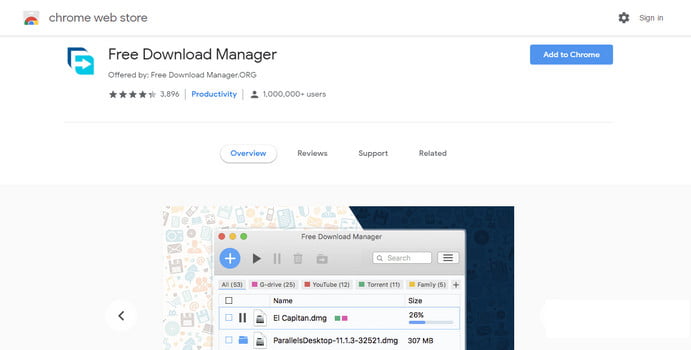 Free Download Manager For Chrome