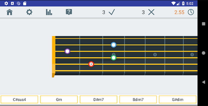 Fret Trainer app