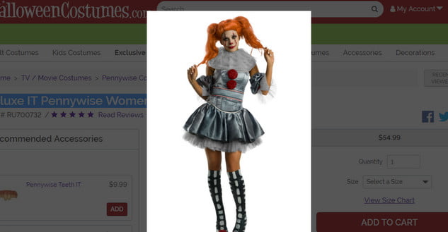 IT Pennywise Women