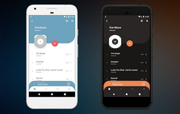 iphone music player app adds reverb