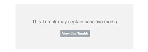 turn off safe mode tumblr