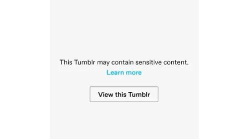 how to turn off safe mode tumblr