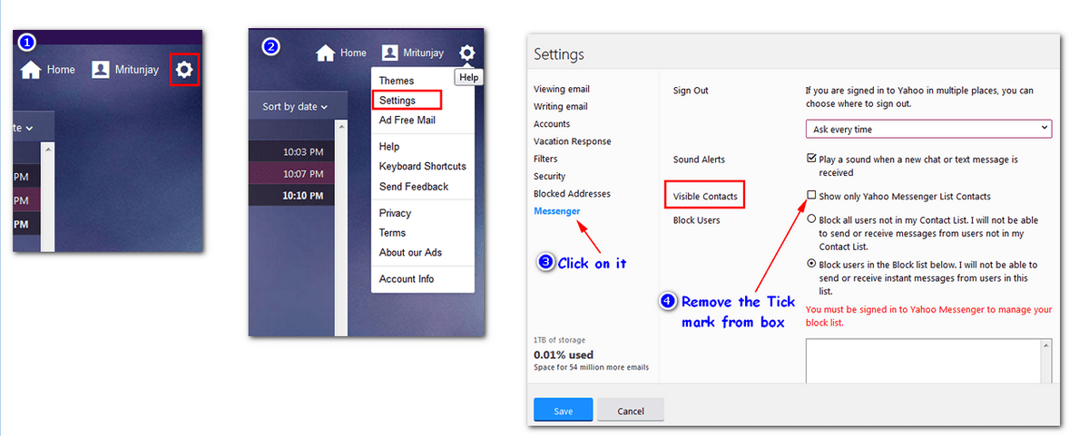 How To Delete All Contacts On Yahoo Mail