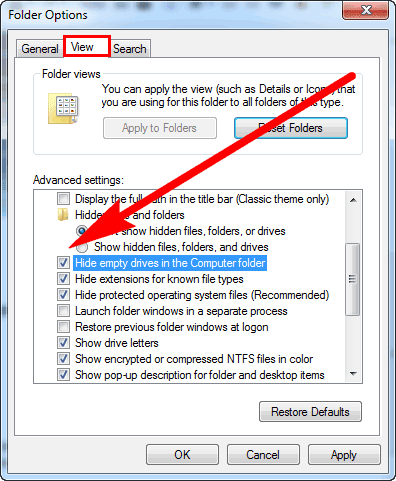 How To Hide / Show Drives In Windows Folder - KeepTheTech