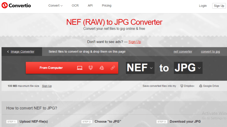 nef to jpg converter free download