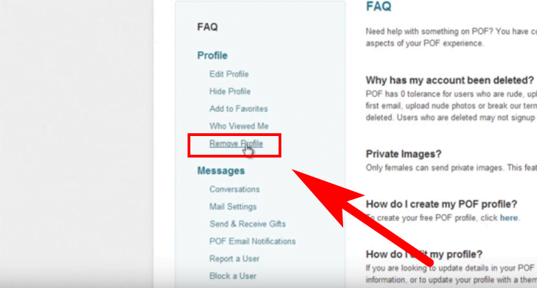 How To Delete POF Account | Step By Step Guide