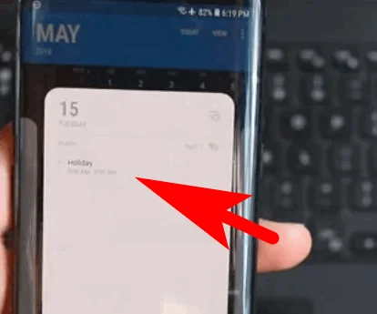 Google Calendar on Phone