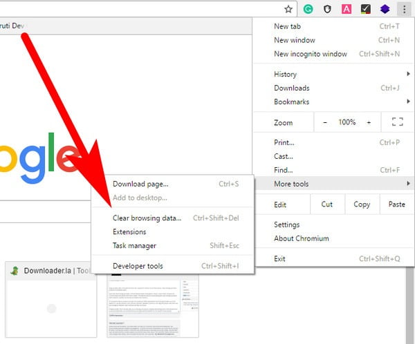 how to clear cookies on google chrome for one site