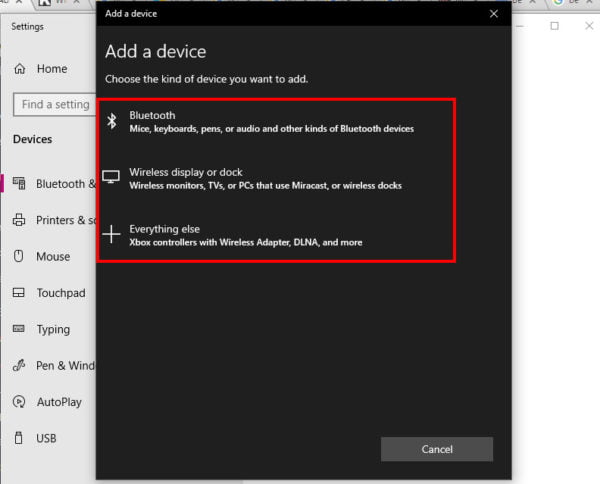 windows 10 can't add bluetooth device