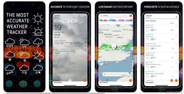 25+ Best Weather App For IPhone In 2022 - KeepTheTech