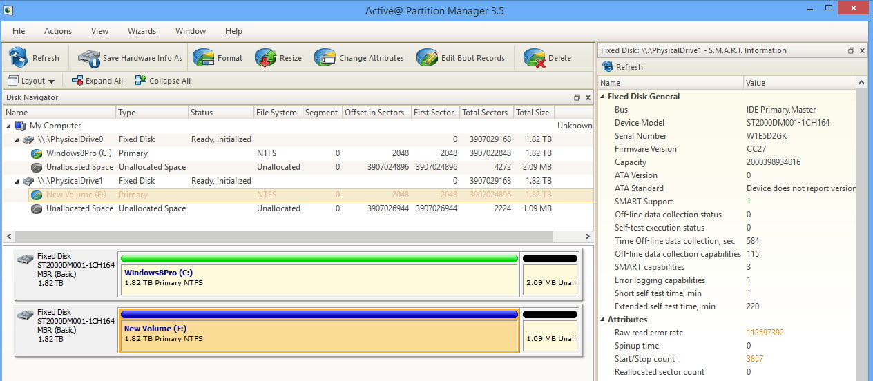 windows volume manager