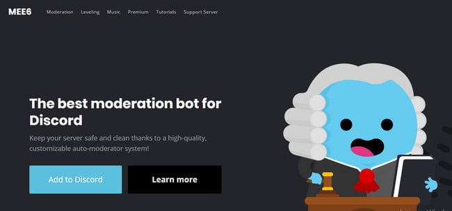 mee6 bot setup