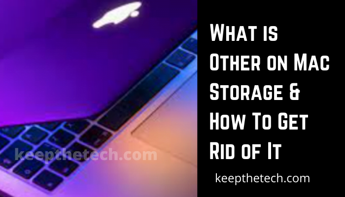 What is Other on Mac Storage