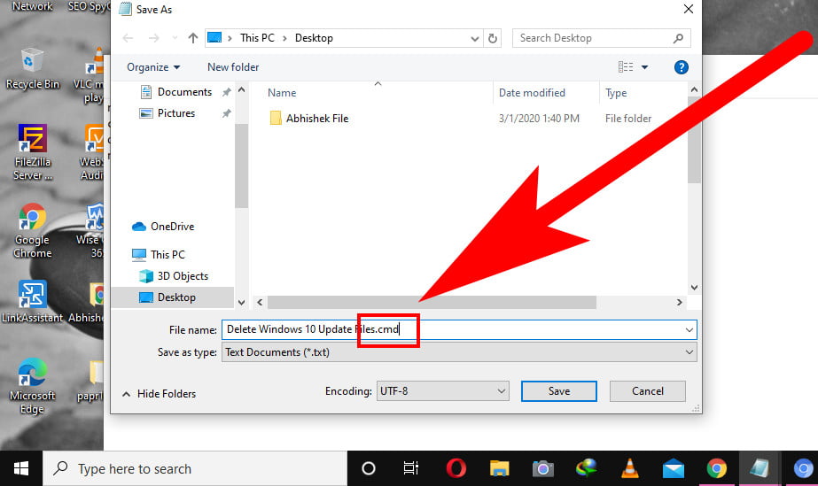 how to modify file delete options in microsoft