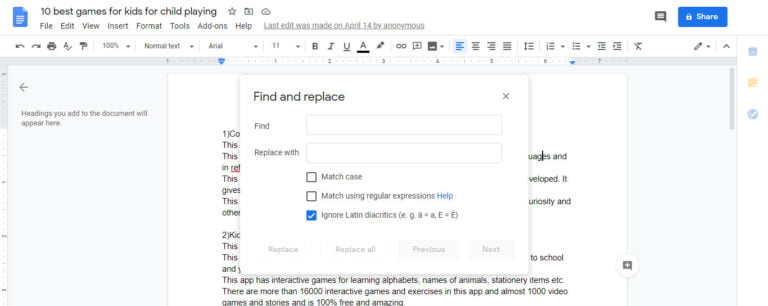 how-to-find-and-replace-in-google-docs-keepthetech