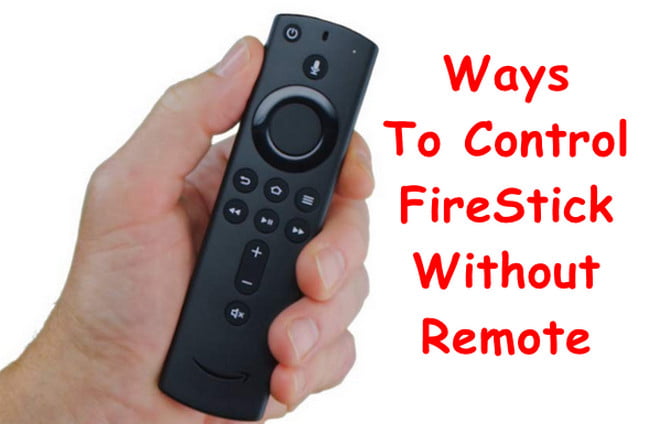 how to set up firestick without remote