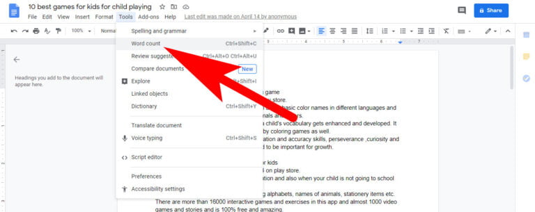 how-to-see-word-count-on-google-docs-enable-disable-keepthetech