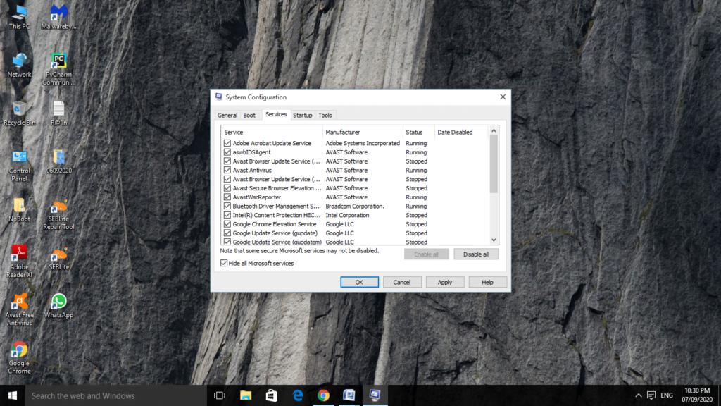 Windows 11 System Config 