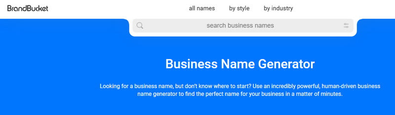 online business name generator