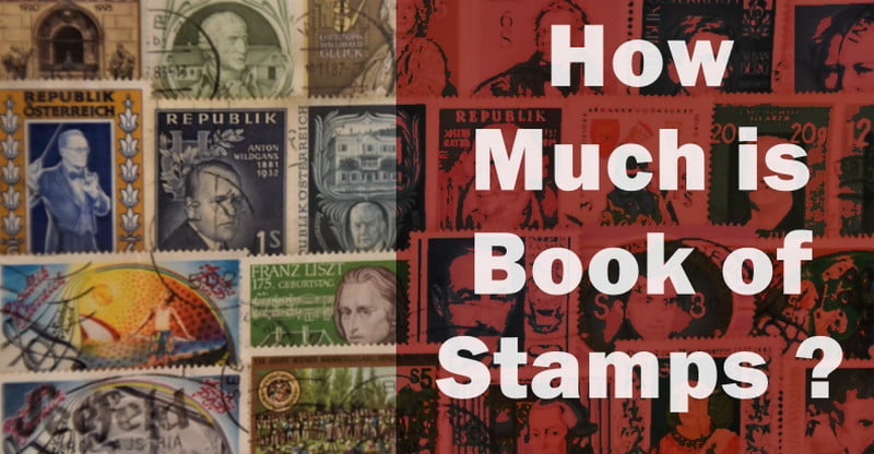 how much is a book of stamps