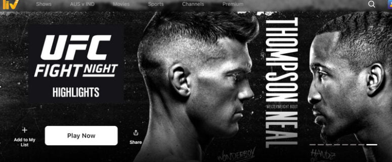 ufc live free online