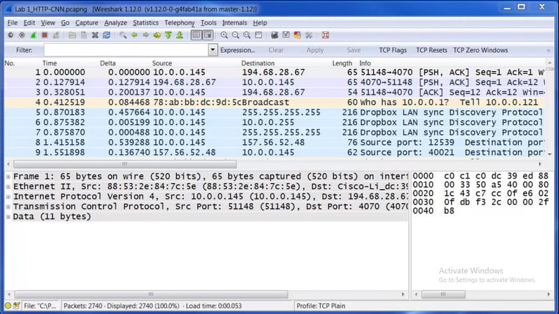 Wireshark Scanner