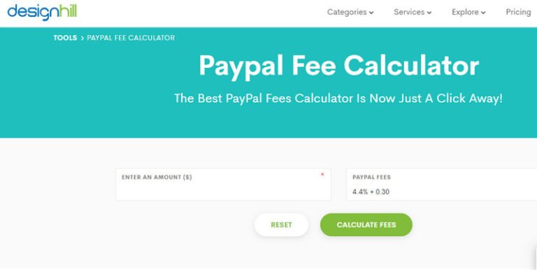 paypal fees on goods and services