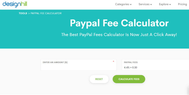 reverse paypal calculator