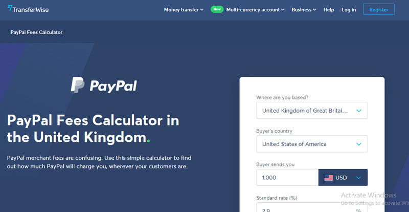 ebay and paypal fees calculator