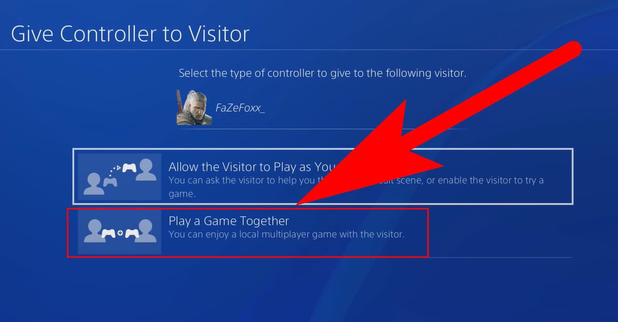 how do you share play on playstation 5