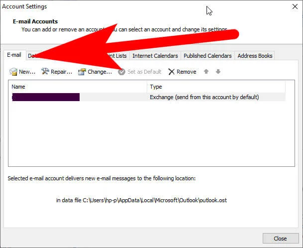 outlook mail settings