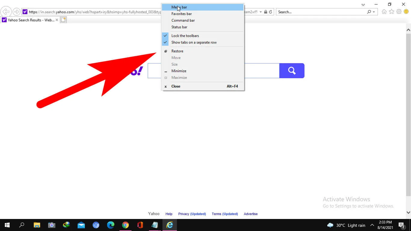 reopen closed tab chrome gone