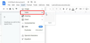 how to add a text box in google doc