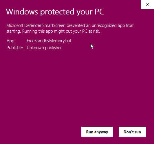 windows protected