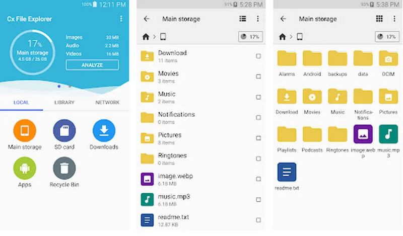 file explorer